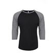 Unisex Triblend 3/4-Sleeve Raglan