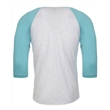 Unisex Triblend 3/4-Sleeve Raglan