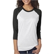 Unisex Triblend 3/4-Sleeve Raglan