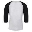 Unisex Triblend 3/4-Sleeve Raglan