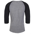 Unisex Triblend 3/4-Sleeve Raglan