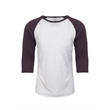 Unisex Triblend 3/4-Sleeve Raglan