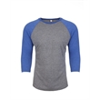 Unisex Triblend 3/4-Sleeve Raglan