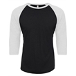 Unisex Triblend 3/4-Sleeve Raglan