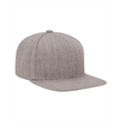 Adult 6-Panel Structured Flat Visor Classic Snapback