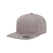 Adult 6-Panel Structured Flat Visor Classic Snapback