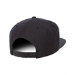 Adult 6-Panel Structured Flat Visor Classic Snapback