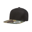 Adult 6-Panel Structured Flat Visor Classic Snapback