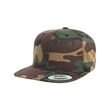 Adult 6-Panel Structured Flat Visor Classic Snapback