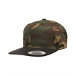 Adult 6-Panel Structured Flat Visor Classic Snapback