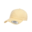 Adult Peached Cotton Twill Dad Cap