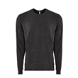 Unisex Sueded Long-Sleeve Crew