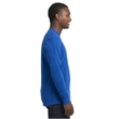 Unisex Sueded Long-Sleeve Crew