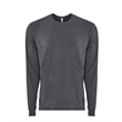 Unisex Sueded Long-Sleeve Crew