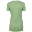 Ladies' CVC Deep V-Neck T-Shirt