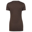 Ladies' CVC Deep V-Neck T-Shirt