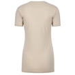 Ladies' CVC Deep V-Neck T-Shirt