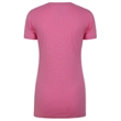 Ladies' CVC Deep V-Neck T-Shirt