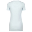 Ladies' CVC Deep V-Neck T-Shirt