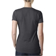 Ladies' CVC Deep V-Neck T-Shirt