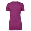 Ladies' CVC Deep V-Neck T-Shirt