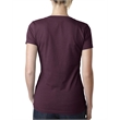 Ladies' CVC Deep V-Neck T-Shirt