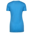 Ladies' CVC Deep V-Neck T-Shirt