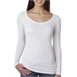 Ladies' Triblend Long-Sleeve Scoop