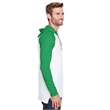 Men's Hooded Raglan Long Sleeve Fine Jersey T-Shirt