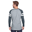 Men's Gameday Mash-Up Long Sleeve Fine Jersey T-Shirt