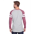 Men's Gameday Mash-Up Long Sleeve Fine Jersey T-Shirt