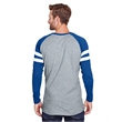 Men's Gameday Mash-Up Long Sleeve Fine Jersey T-Shirt