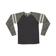 Men's Gameday Mash-Up Long Sleeve Fine Jersey T-Shirt