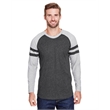 Men's Gameday Mash-Up Long Sleeve Fine Jersey T-Shirt