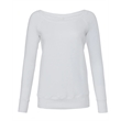 Ladies' Sponge Fleece Wide Neck Sweatshirt