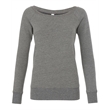 Ladies' Sponge Fleece Wide Neck Sweatshirt