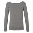 Ladies' Sponge Fleece Wide Neck Sweatshirt