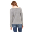 Ladies' Sponge Fleece Wide Neck Sweatshirt