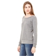 Ladies' Sponge Fleece Wide Neck Sweatshirt