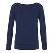 Ladies' Sponge Fleece Wide Neck Sweatshirt