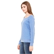 Ladies' Sponge Fleece Wide Neck Sweatshirt