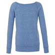 Ladies' Sponge Fleece Wide Neck Sweatshirt