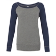 Ladies' Sponge Fleece Wide Neck Sweatshirt