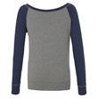 Ladies' Sponge Fleece Wide Neck Sweatshirt