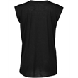 Ladies' Flowy Muscle T-Shirt with Rolled Cuff