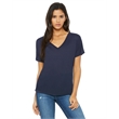 Ladies' Slouchy V-Neck T-Shirt