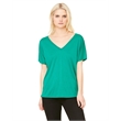 Ladies' Slouchy V-Neck T-Shirt