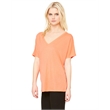 Ladies' Slouchy V-Neck T-Shirt