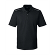 Men's Radiant Performance Pique Polo with Reflective Piping