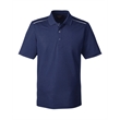 Men's Radiant Performance Pique Polo with Reflective Piping